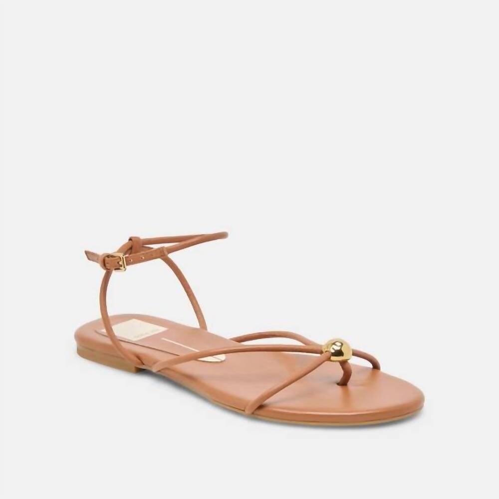 Dolce Vita Kenley Sandal Saddle Leather 6.5 NWT Minimalist Summer Coastal Basics